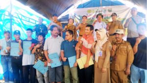 Farmer Field Day yang digelar di Sekolah Lapang Tematik Pertanian Organik